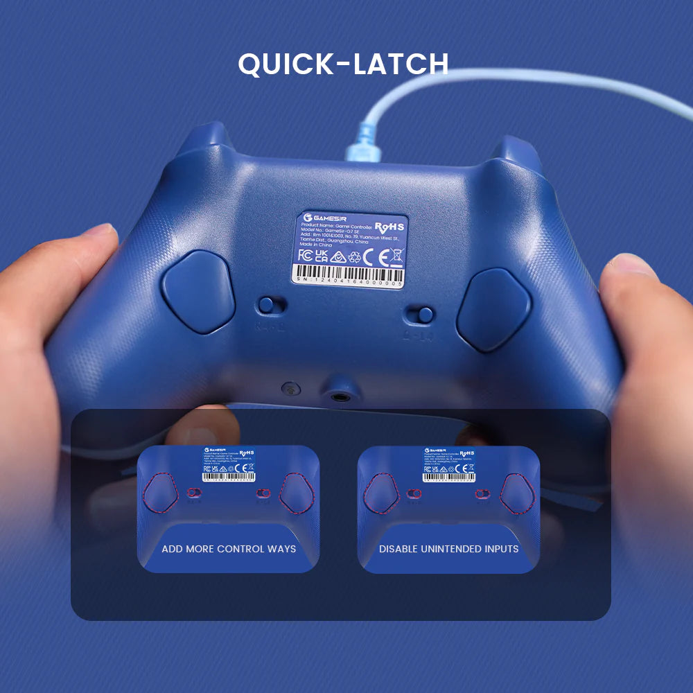 Manette GameSir G7 SE Xbox Wired Controller - Dynamic Blue