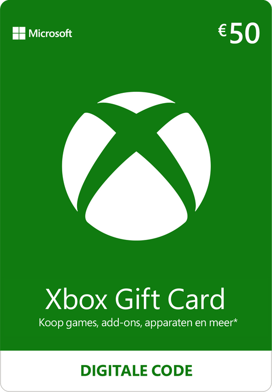 Gift Card / Carte Cadeau Xbox 50€
