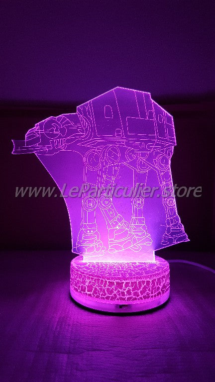 LAMPE 3D AT-AT WALKER (STAR WARS)