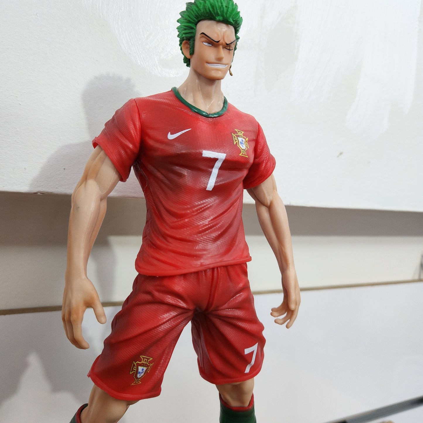 Figurine One Piece Zoro Football CR7 35 cm