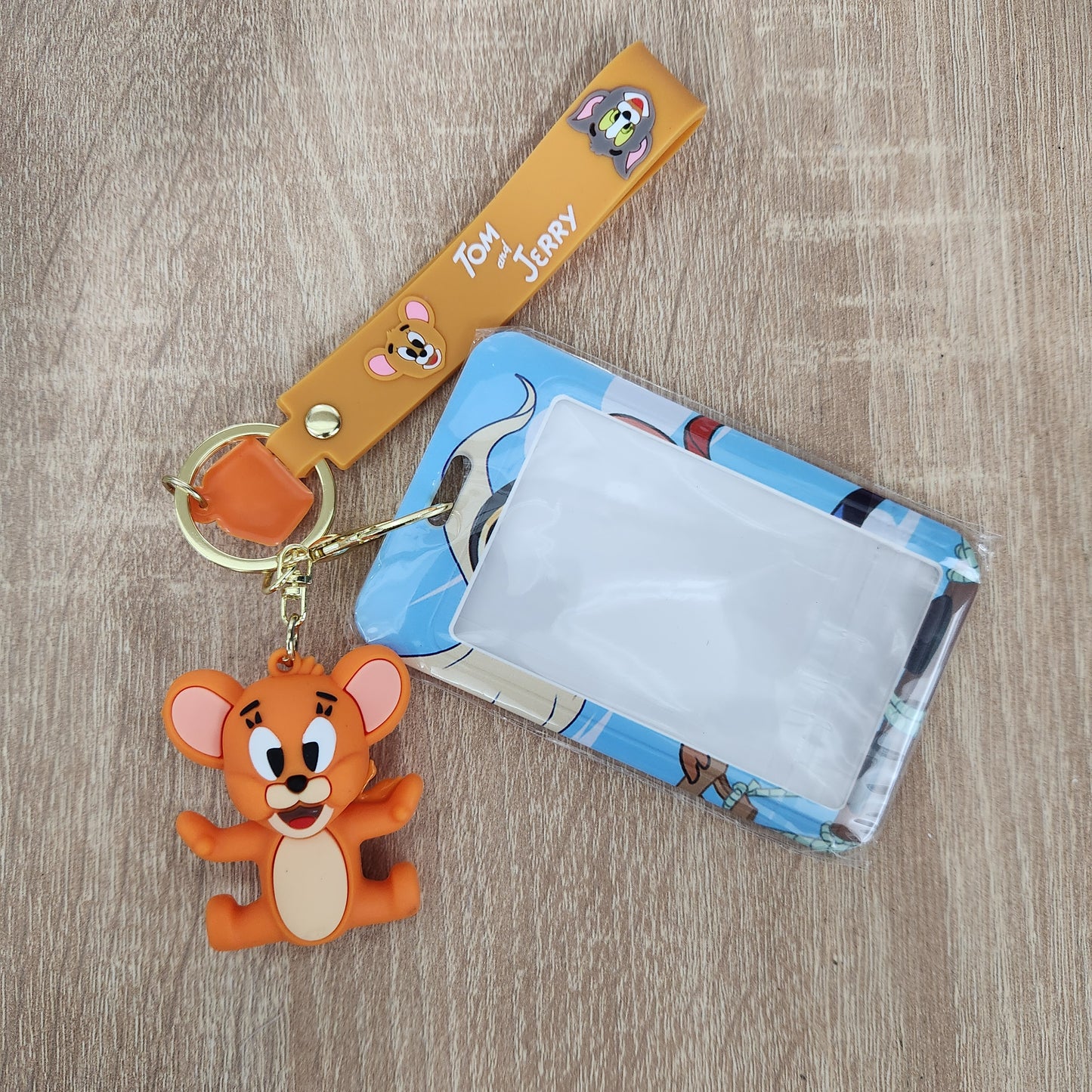 Porte clé avec badge Jerry