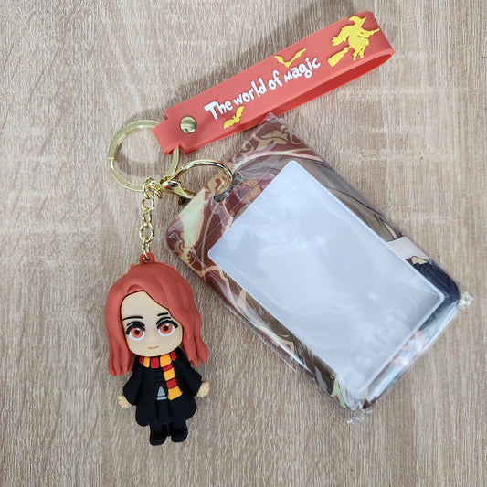 Porte clé avec badge Hermione