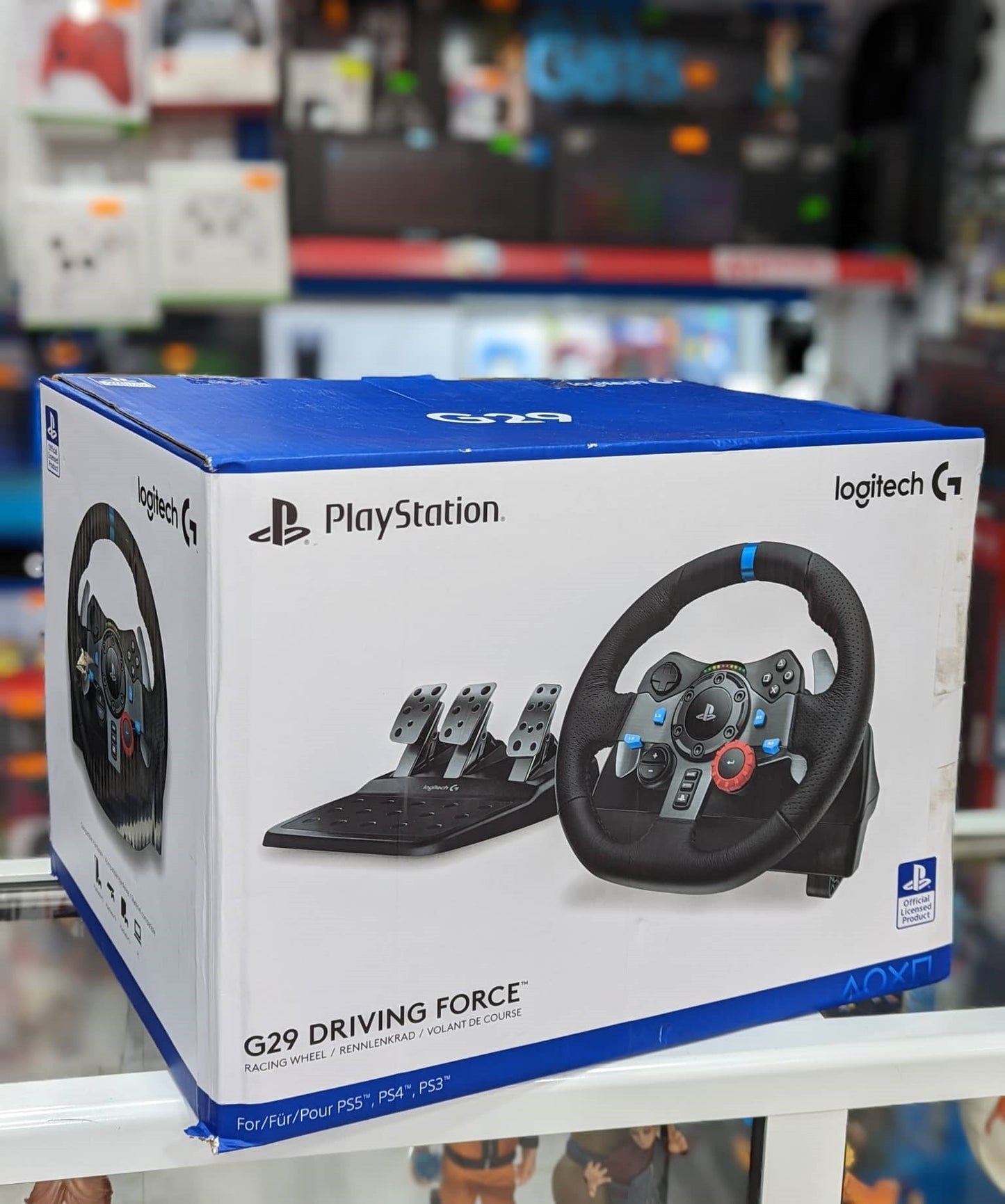 Volant Logitech G29 (PS5/PS4/PC)