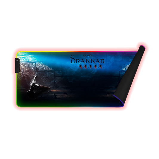 Tapis de Souris Konix Hetland RGB 80x30 cm