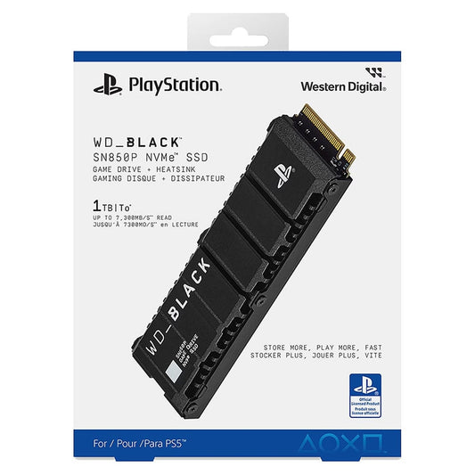 SSD  Western Digital  1TB WD_Black SN850P M.2 NVMe fot PS5