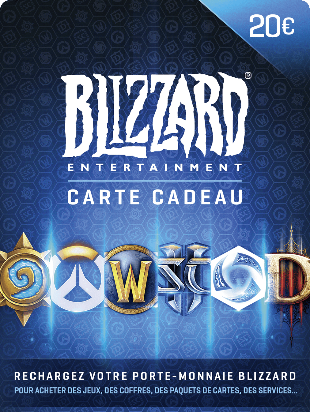 Carte Blizzard 20€