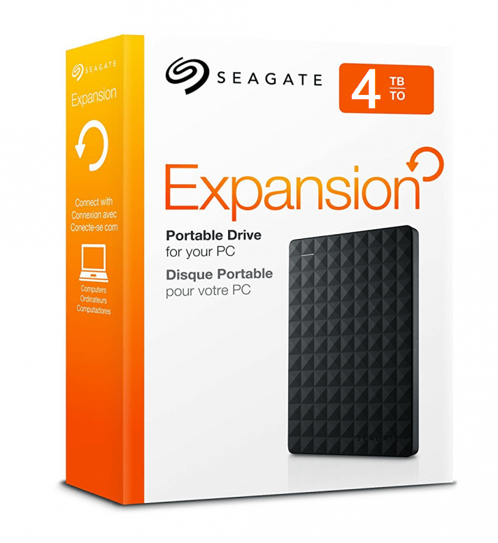 Disque Dur Externe 4 TB Seagate USB 3.0
