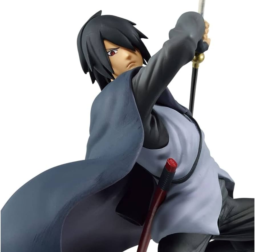 Figurine Boruto/Naruto - Sasuke Uchiha - 14 Cm
