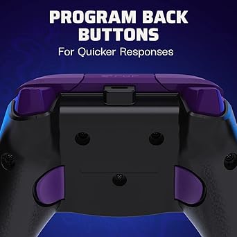 Manette PDP Rematch Xbox Series X|S et PC purple fade