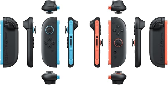 Manette Nintendo JoyCon 2 Rouge et Bleu