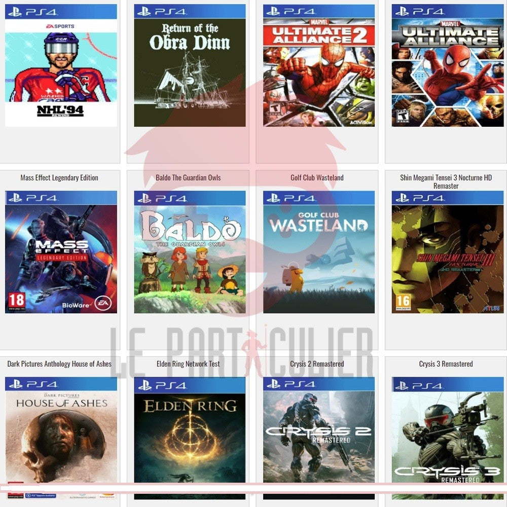 Chargement Jeux PS4 (Version 12.02 Maximum)