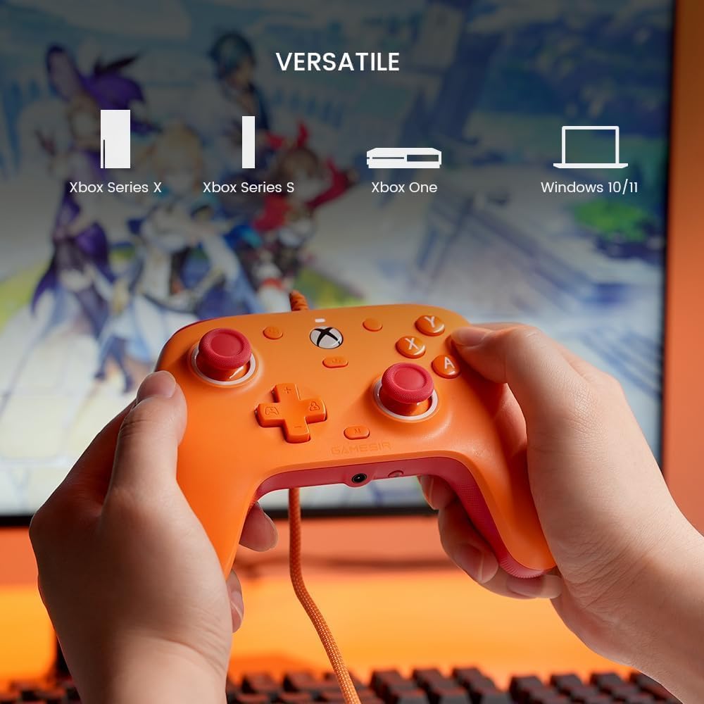 Manette GameSir G7 SE Xbox Wired Controller - Vibrant Orange