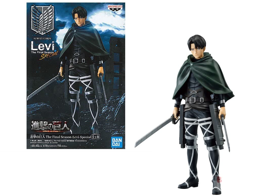 Figurine Attack on titan - Levi  - 16 Cm
