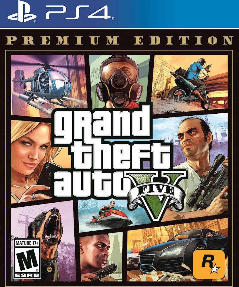 Grand Theft Auto V : Premium Edition (GTA 5) PS4