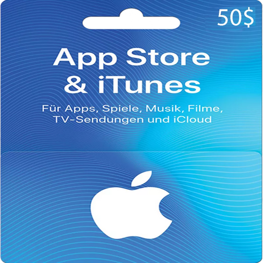 CARTE APPLE ITUNES 50$ (USA)