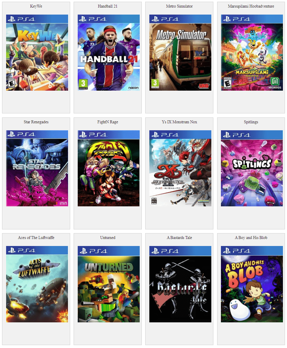 Chargement Jeux PS4 (Version 12.02 Maximum)