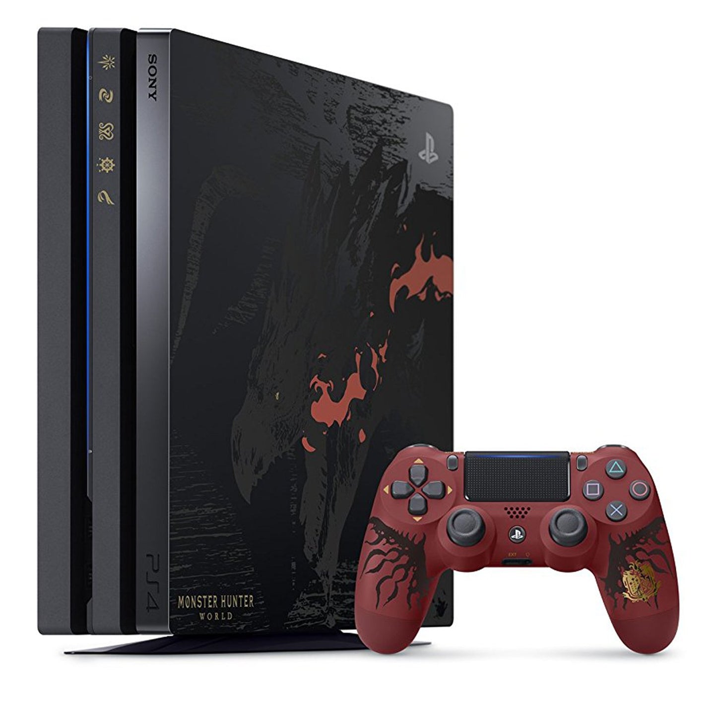 Console Playstation 4 Pro Limited Edition Monster Hunter World (1TB) Occasion♻️