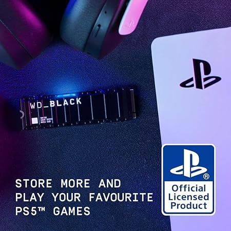 SSD  Western Digital  1TB WD_Black SN850P M.2 NVMe fot PS5