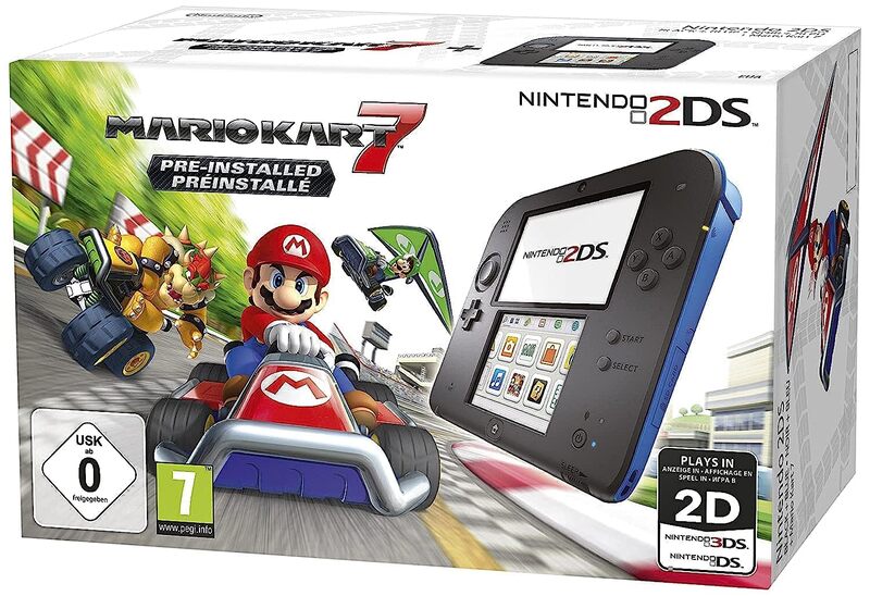 Console Nintendo 2DS - Edition Mario Kart 7 | Produit Neuf
