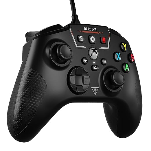 Manette xbox one / series Turtle Beach Black React R Controller