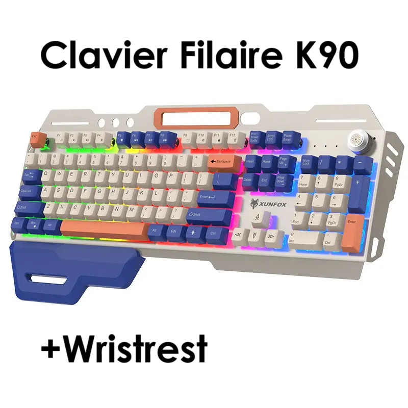 Clavier Filaire a Membrane Xunfox K90