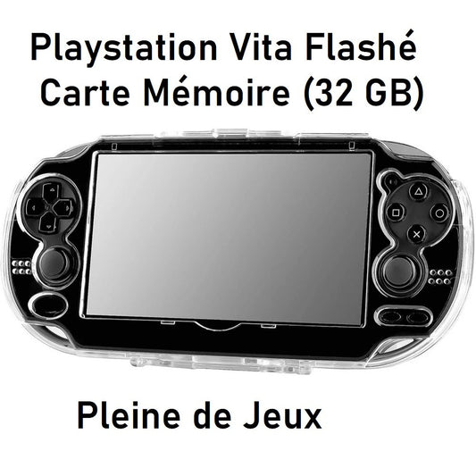 Playstation Vita (Ps Vita) + 32 Gb Flashé (Occasion + Garantie) ♻️