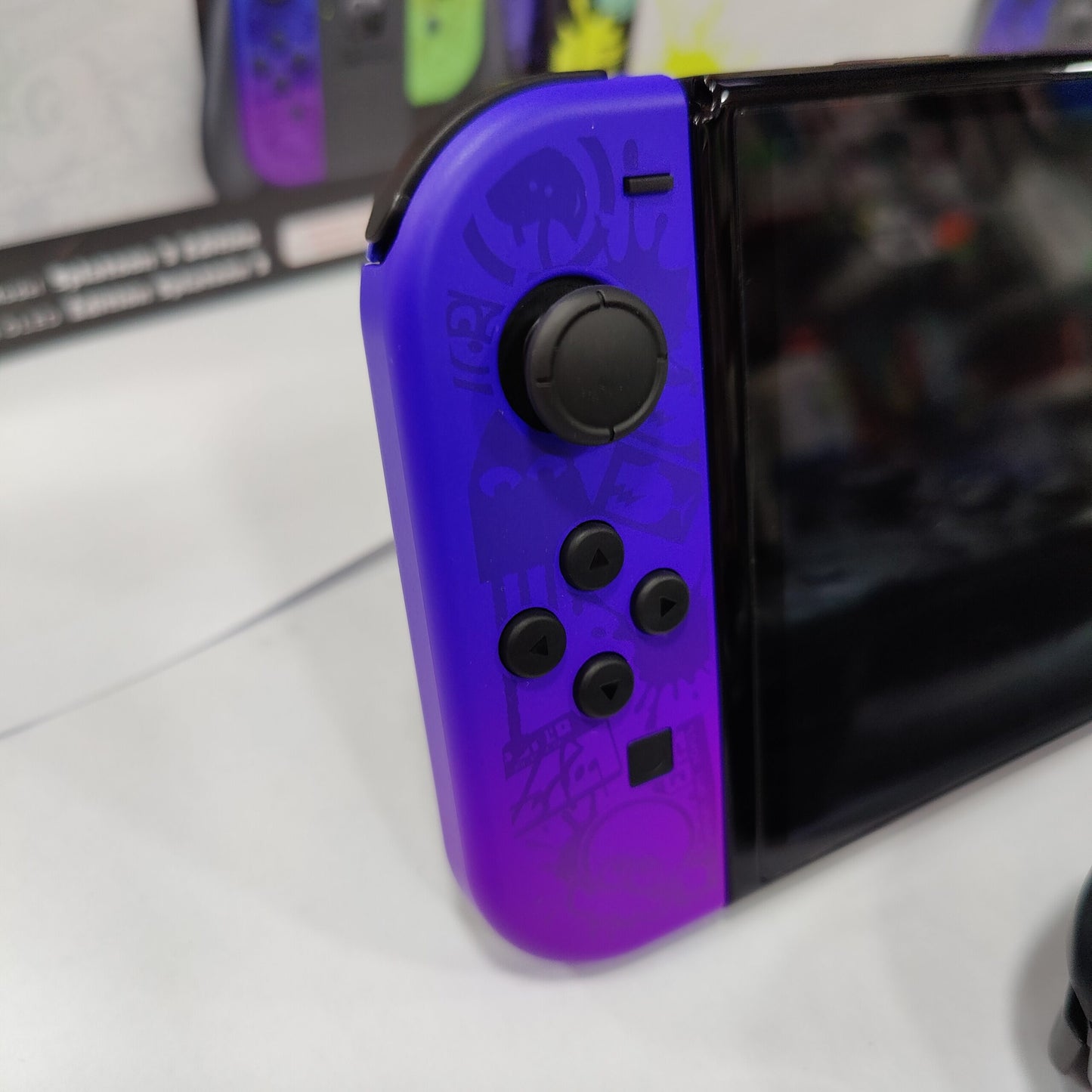Console Nintendo Switch model Oled Splatoon 3 édition limitée