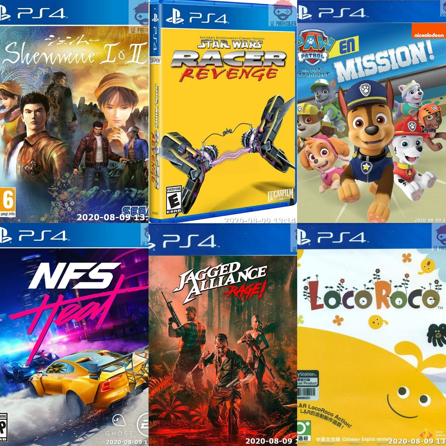 Chargement Jeux PS4 (Version 12.02 Maximum)