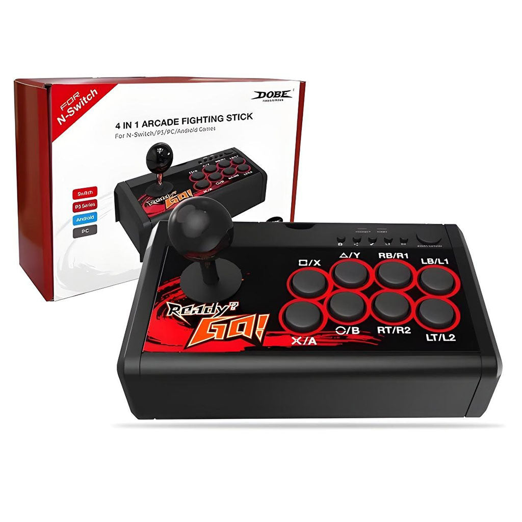 Stick Arcade DOBE NSW 4 In 1 Arcade Fighting Stick For N