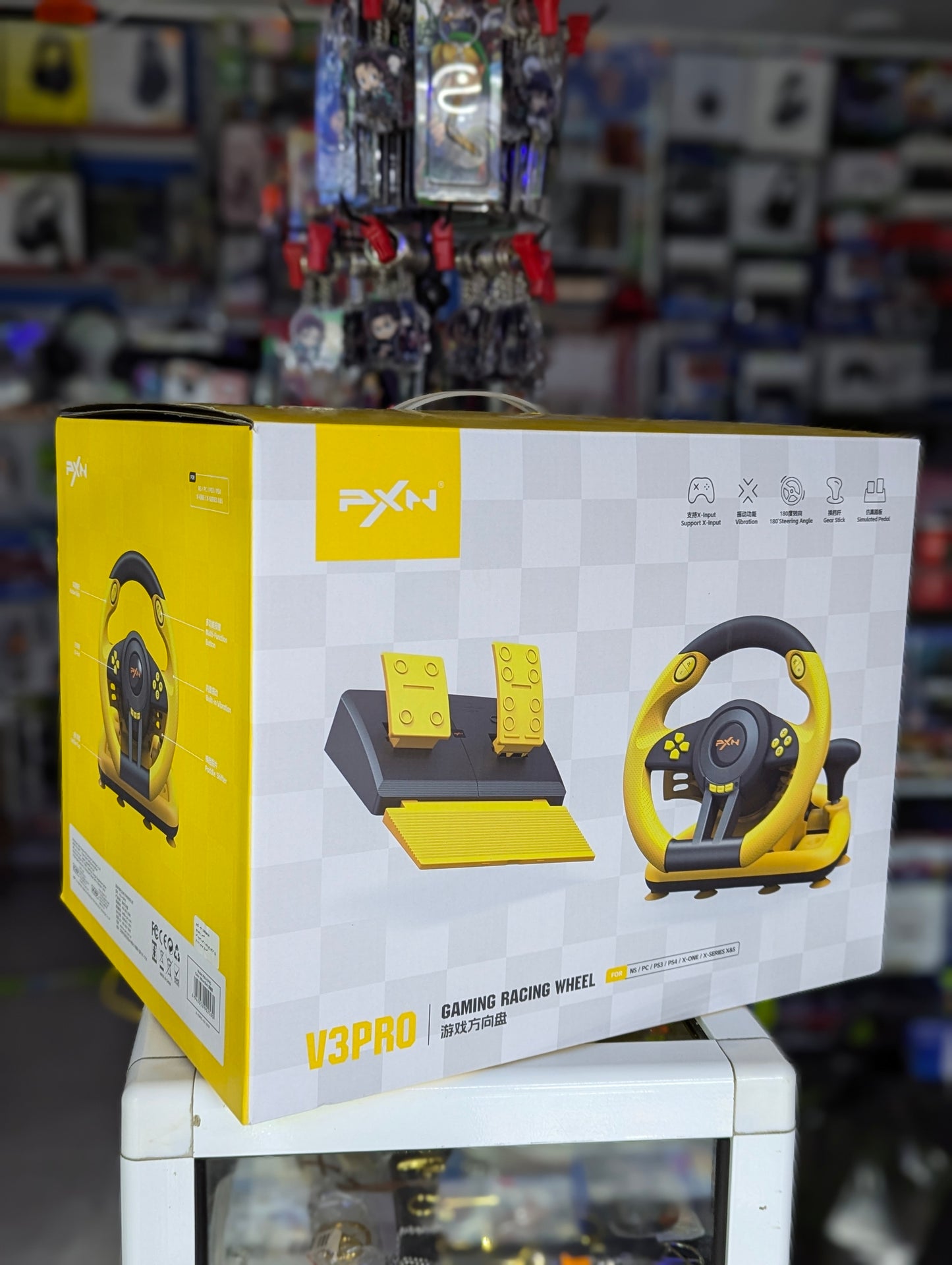 Volant PXN V3 PRO (PC/PS3/PS4/XBOX ONE/XBOX SERIES)