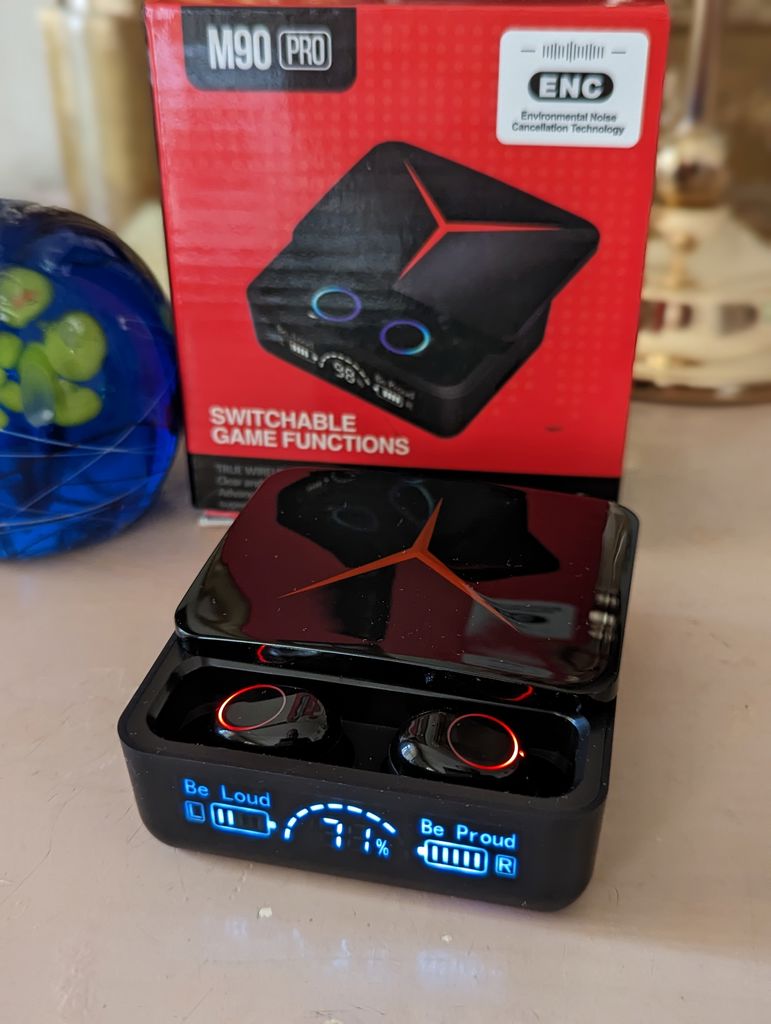 Ecouteurs Sans Fil Bluetooth Enc M90 Pro V5.2 Airpods