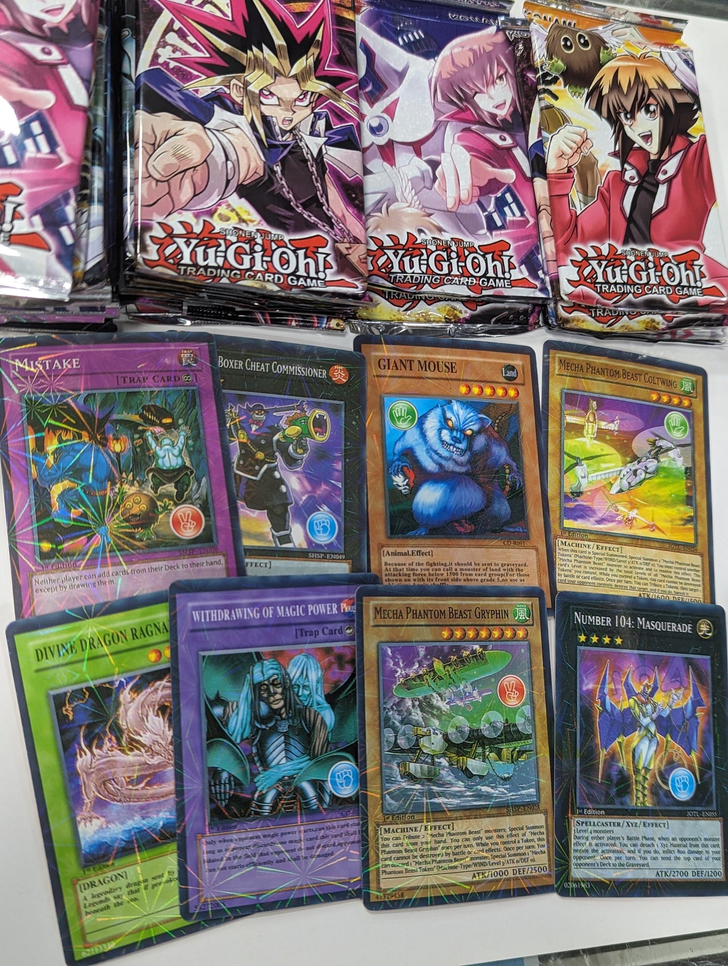 Carte Booster Yu-Gi-Oh! ( Copie )