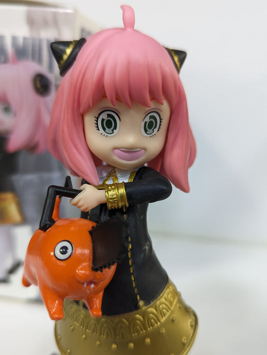 Figurine Anya Forger & Pochita 17 cm (Spy Family X Chainsaw Man)
