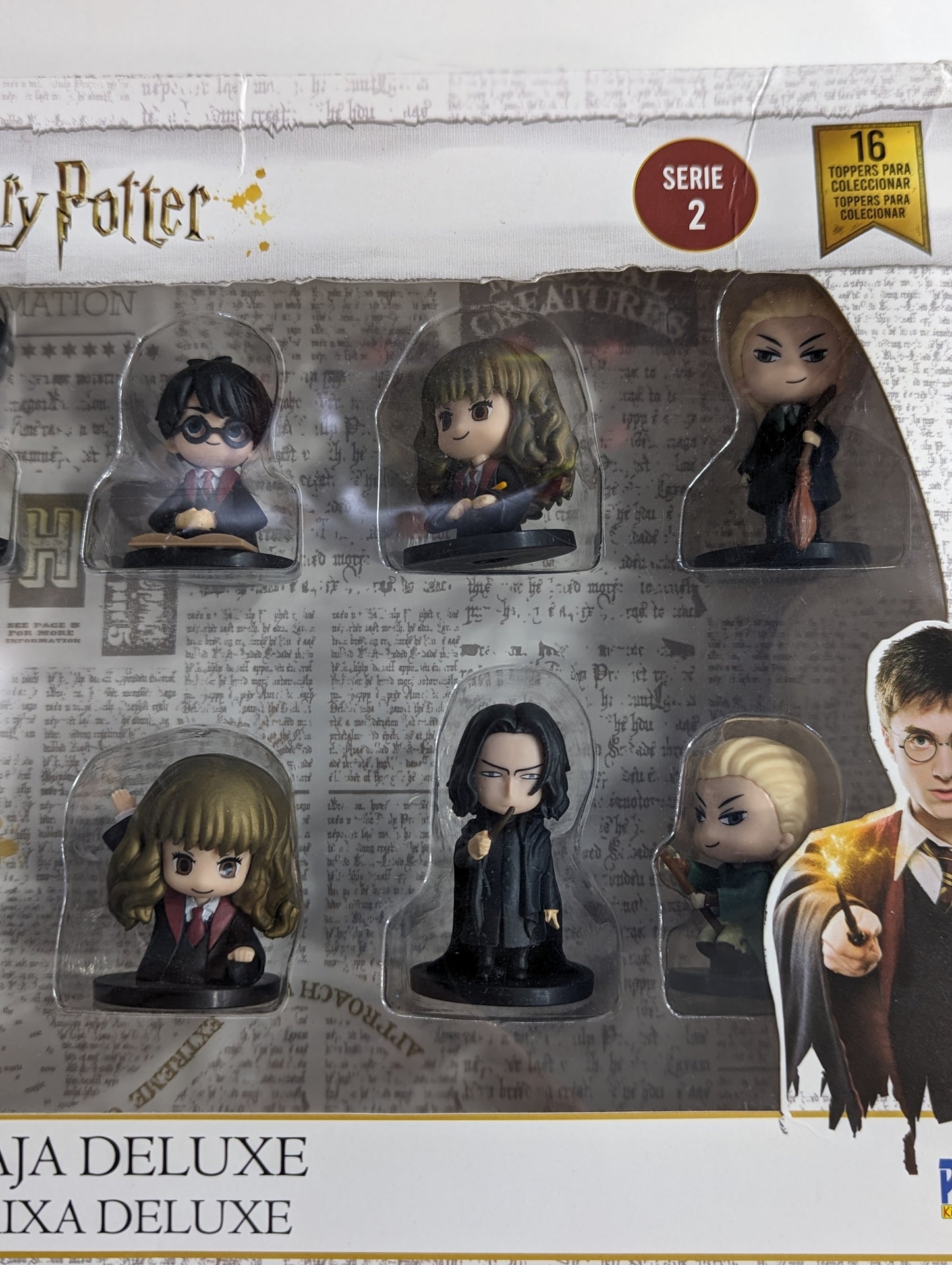 Set De 12 Figurines Harry Potter Toppers 5Cm
