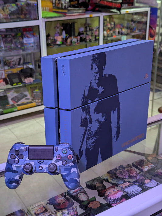 Console PS4 FAT Uncharted Collector Occasion ♻️