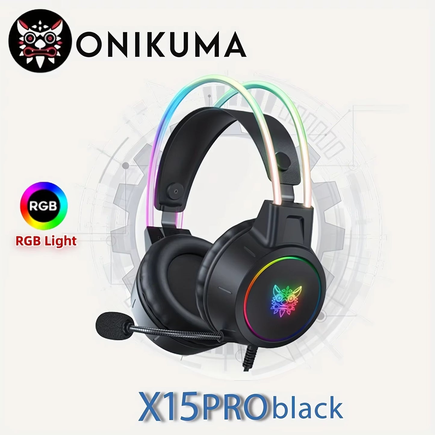 Casque Filaire Onikuma X15 Pro -Black-