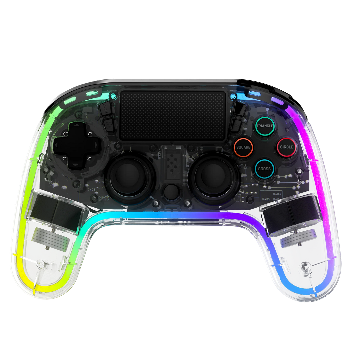Manette Sans Fil Snakebyte Gampead RGB 4 - PS4/PS3