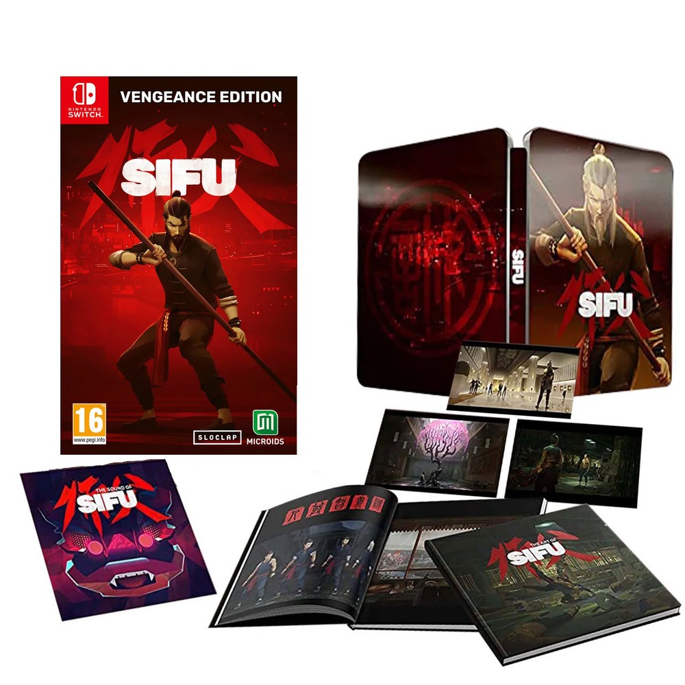 Sifu Vengeance Edition Nintendo Switch (steelbook)