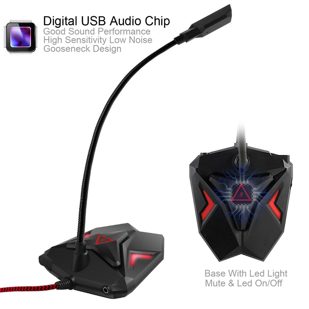 Microphone Yanmai G55 USB Gaming  Mic Audio