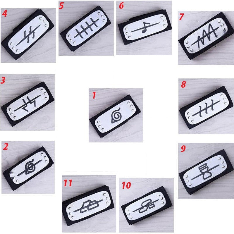 Bandeau Naruto /  Naruto Headband