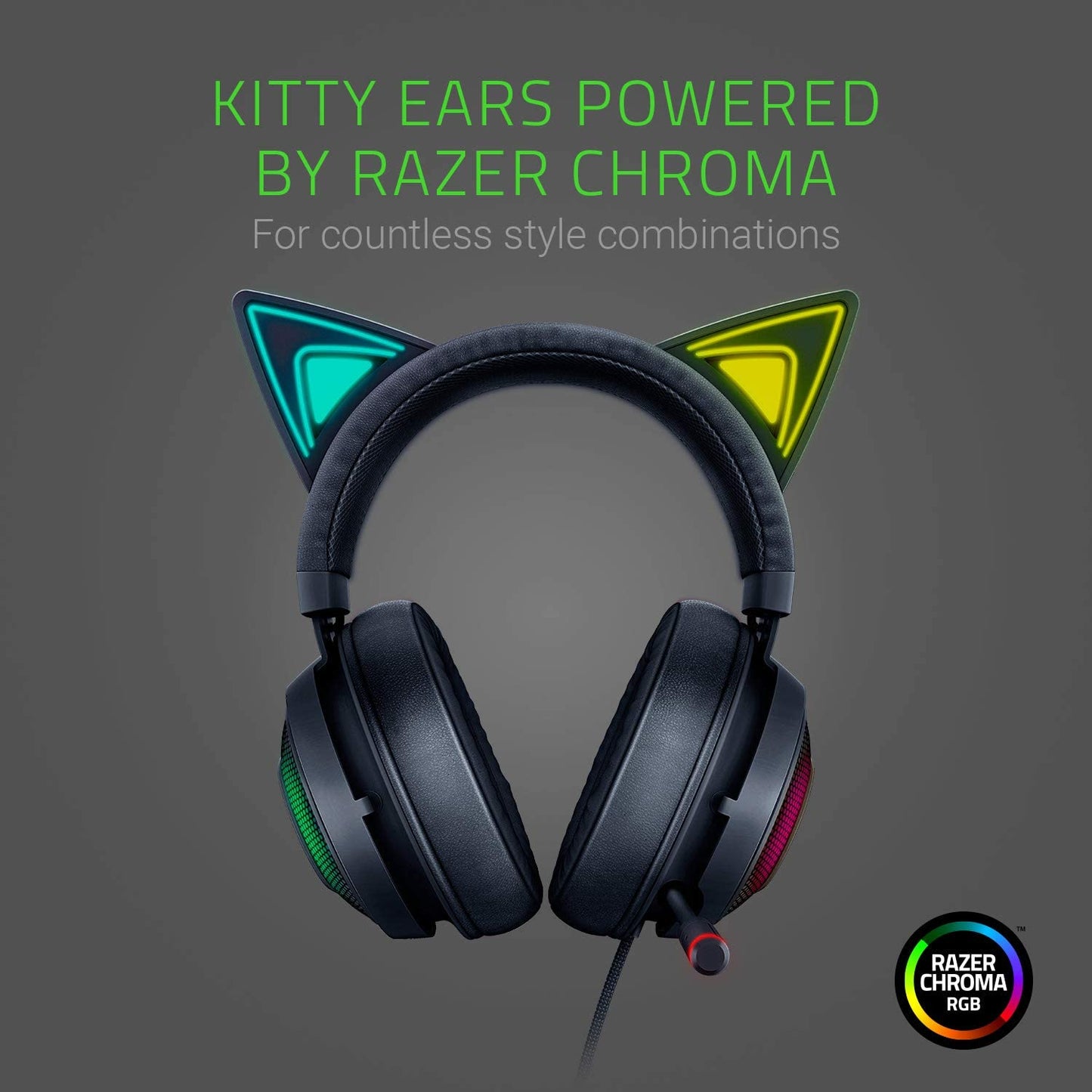 Casque Razer Kraken Kitty Edition Noir
