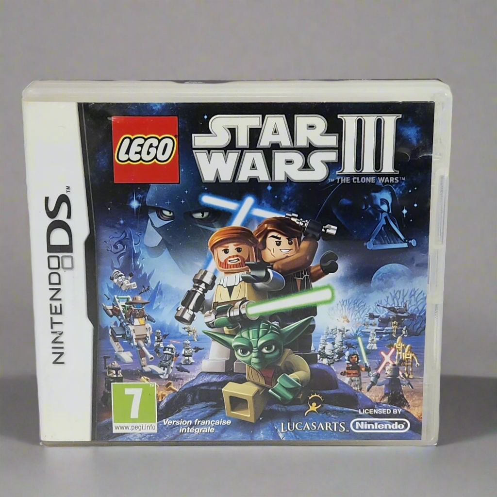 Lego Star Wars III : the Clone Wars Nintendo DS Classic (Boite + Notice) Occasion ♻️