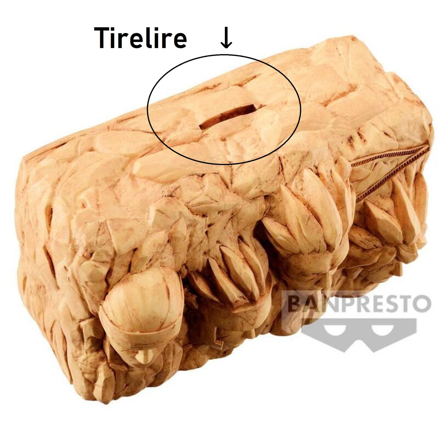 Tirelire NARUTO en pierre Hokage 18 cm