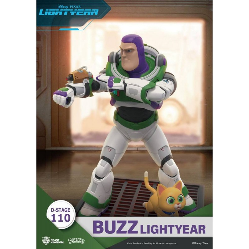 Figurine Buzz Lightyear 15 cm Diorama disney pixar