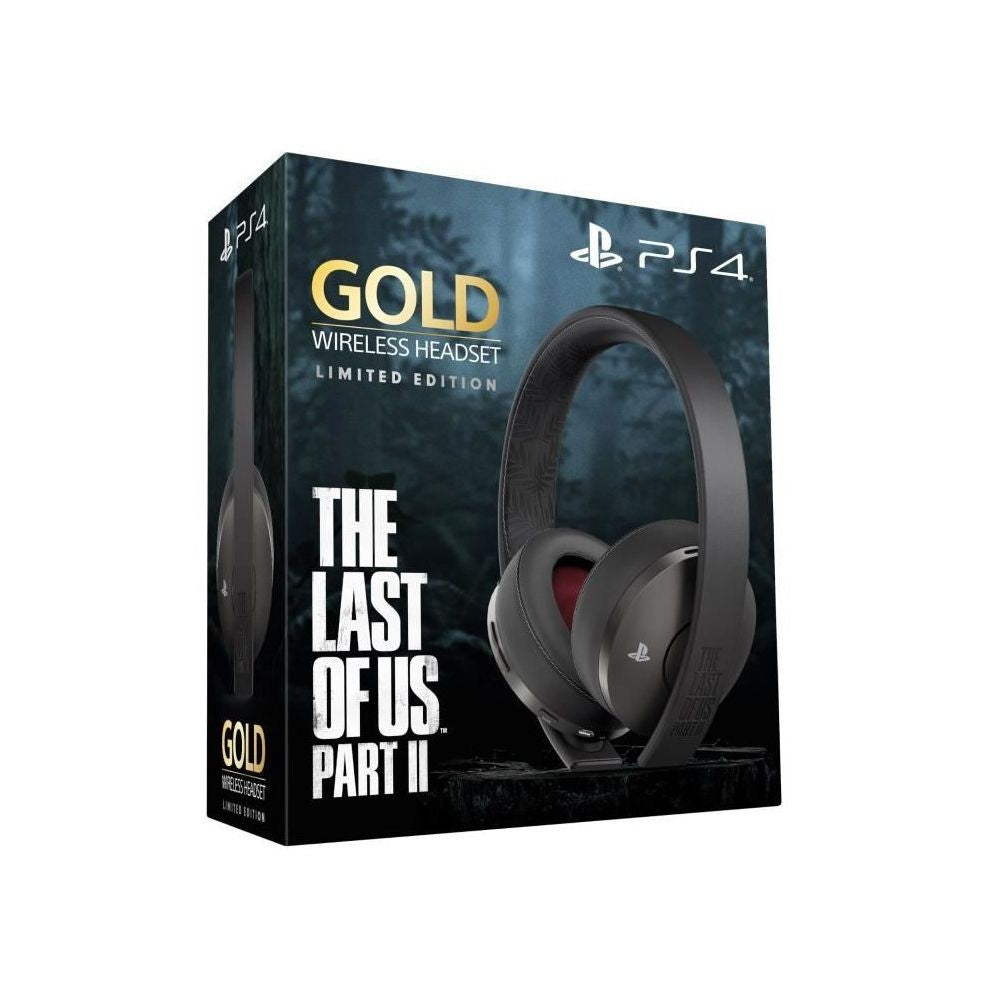Casque PS4 Gold Wireless Headset The Last Of Us 2 Limited Edition