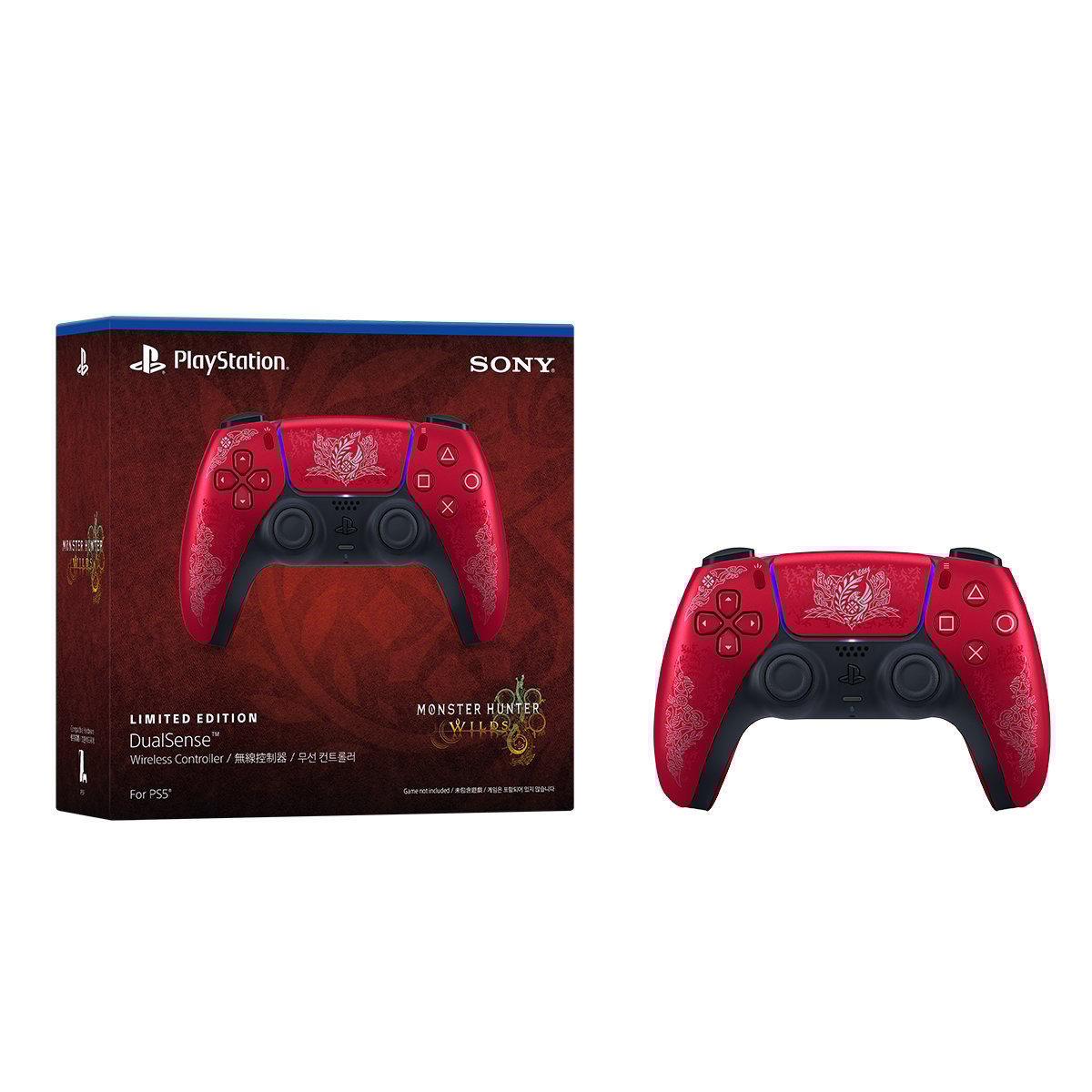 Manette PS5 DualSense Wireless Controller Monster Hunter Limited Edition