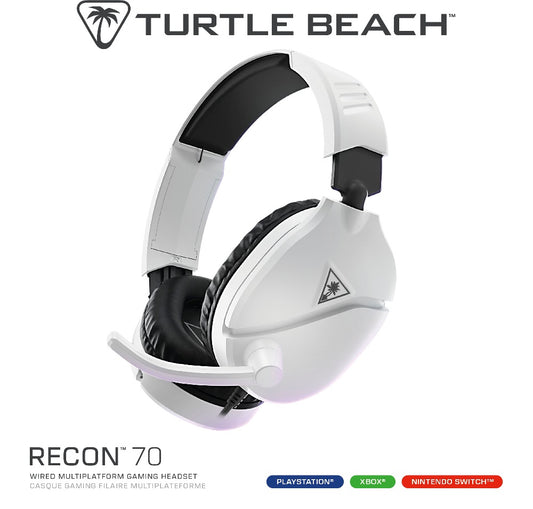 Casque Turtle Beach Recon 70b White