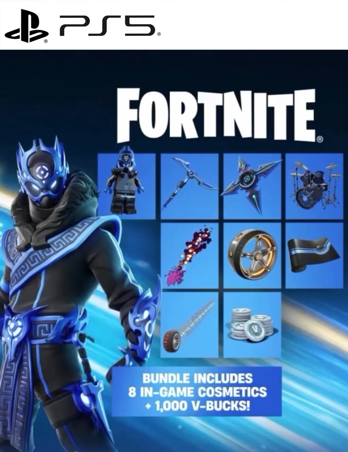 Pack Fortnite Cobalt Star Bundle- PS5 (Digital Code)