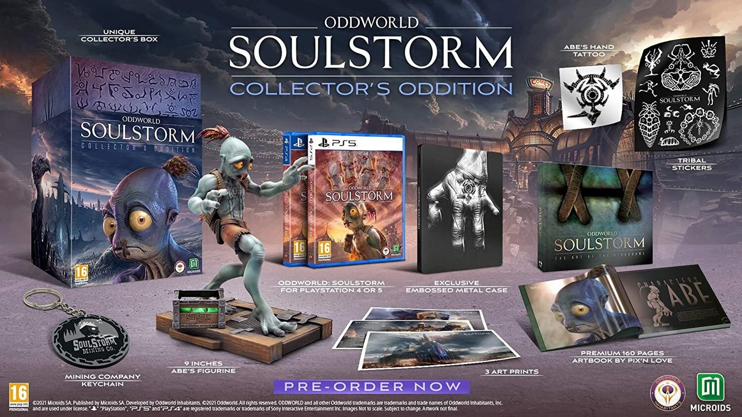Oddworld Soulstorm Collector Edition PS4 Occasion ♻️
