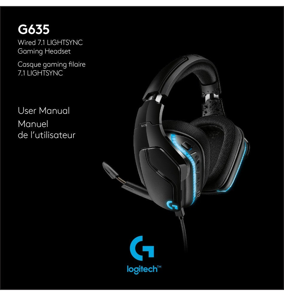 Casque Logitech G635